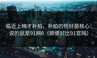 临近上映才补拍，补拍的恰好是核心：说的就是91网0（顺便对比91官网）